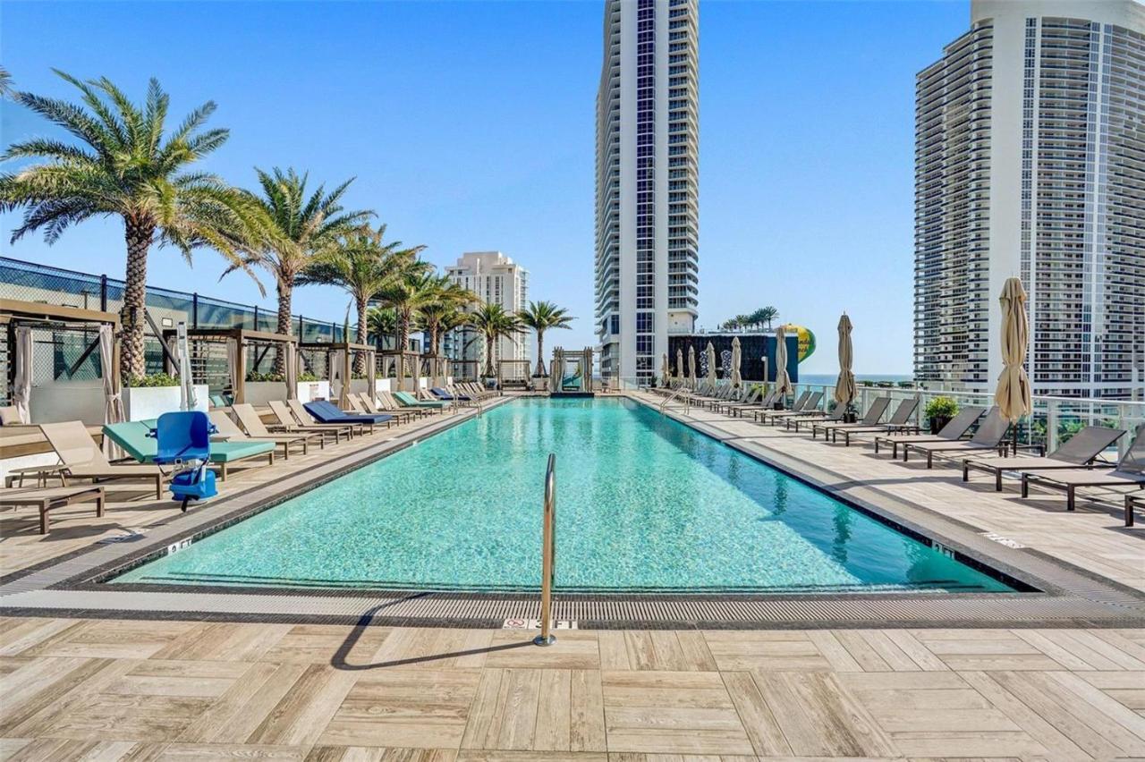 Hyde Beach House - Millionaire 2 Bd 2 Ba Apt, Direct Ocean View, 5 Min Walk To Ocean Hollywood Luaran gambar