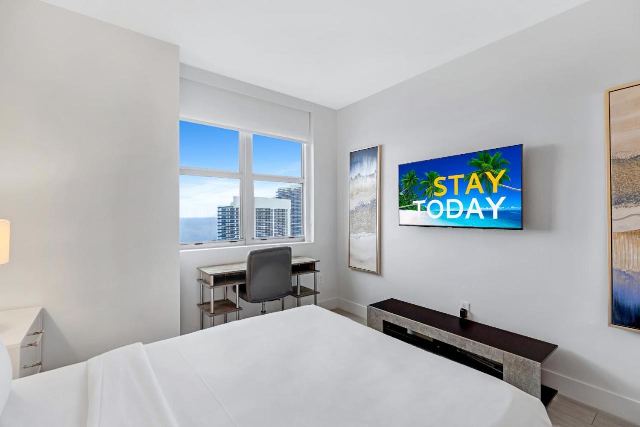 Hyde Beach House - Millionaire 2 Bd 2 Ba Apt, Direct Ocean View, 5 Min Walk To Ocean Hollywood Luaran gambar