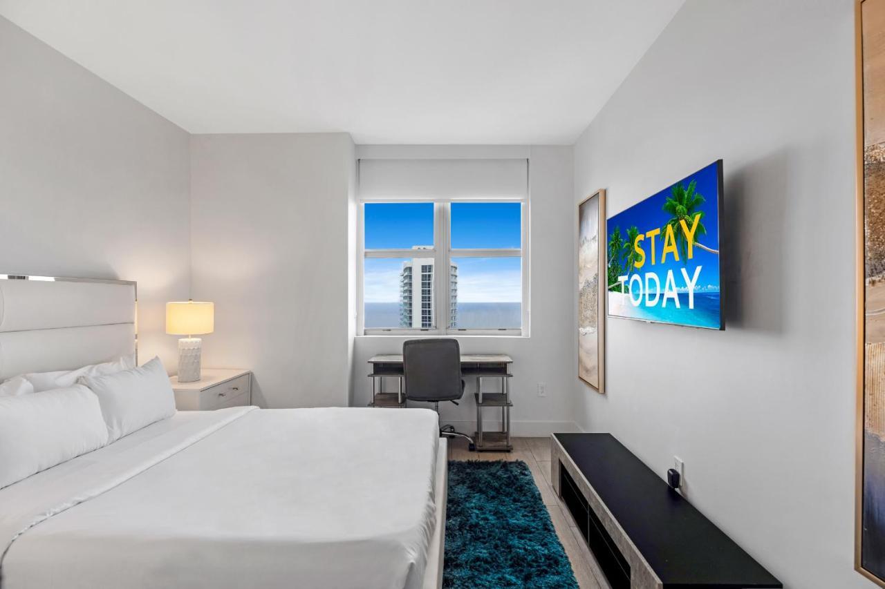 Hyde Beach House - Millionaire 2 Bd 2 Ba Apt, Direct Ocean View, 5 Min Walk To Ocean Hollywood Luaran gambar